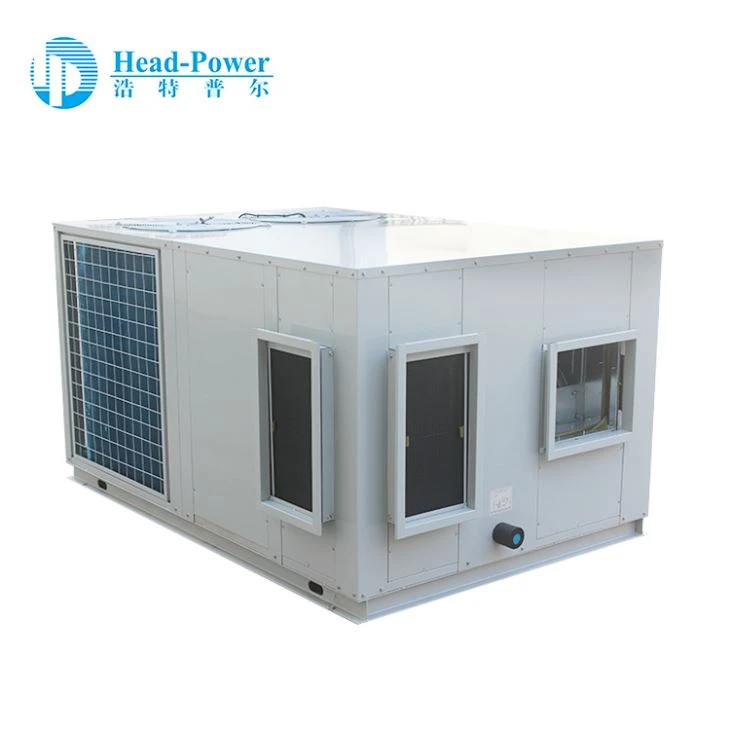 Máy điều hòa không khí đóng gói dạng đứng trên mái bằng thép không gỉ