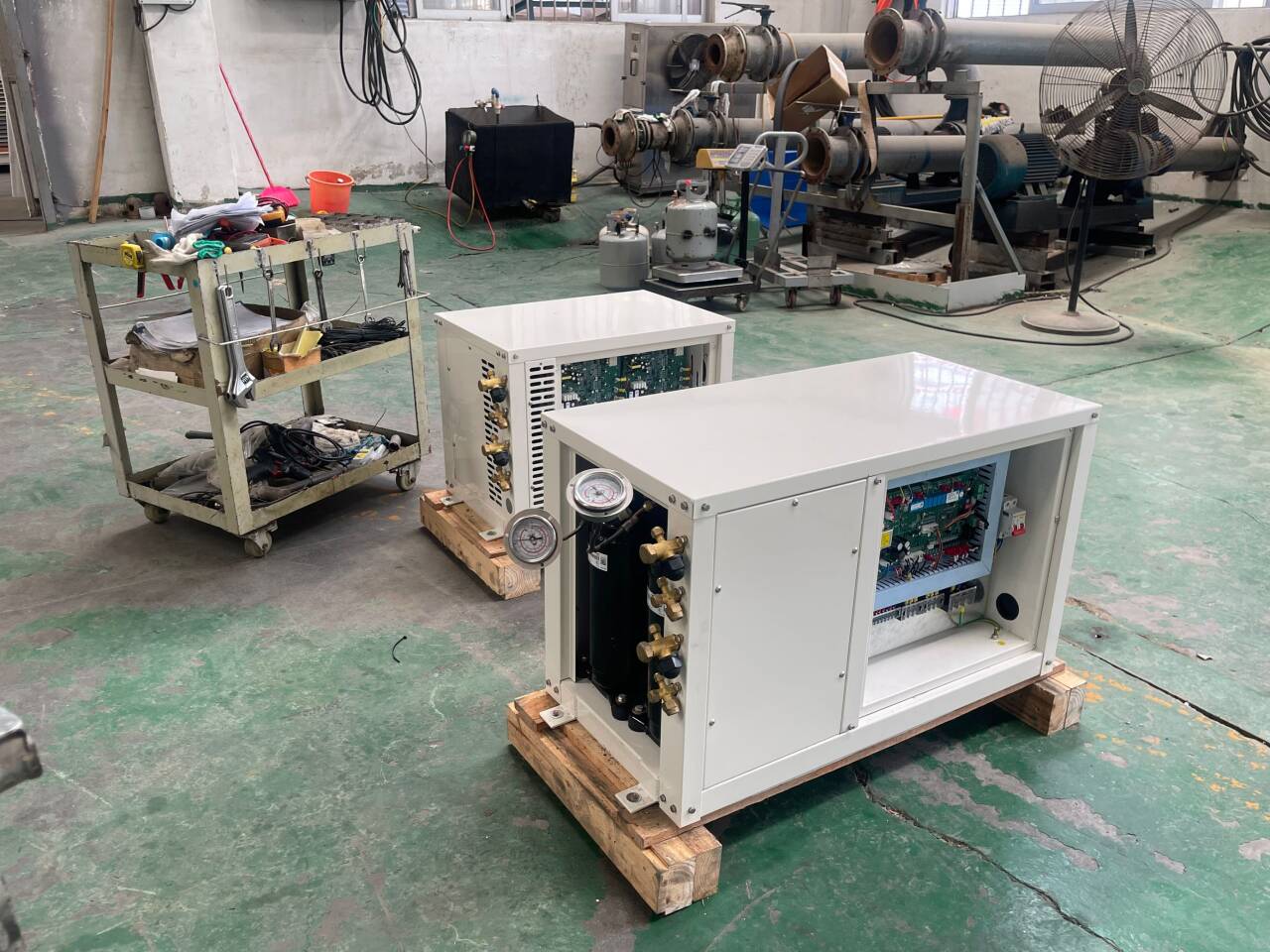 Người làm lạnh hàng hải với DC biến tần Tech‌